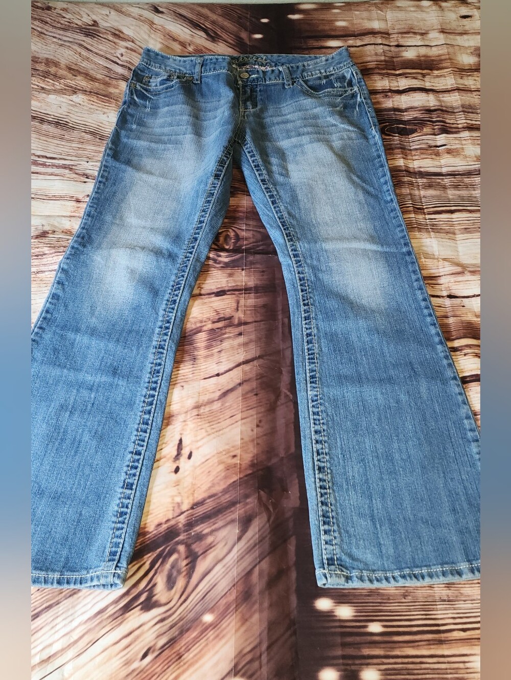 Maurices Women's Light Blue Bootcut Denim Jeans